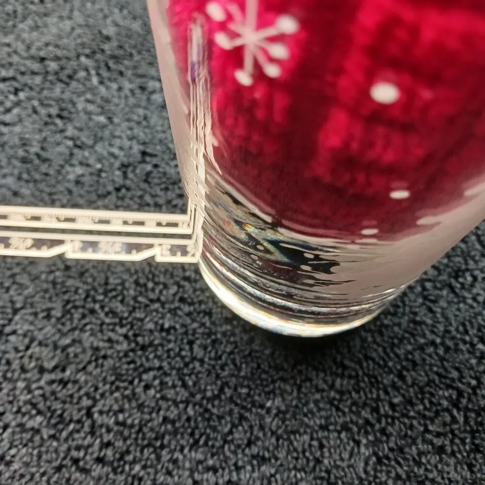 Avon Presidents Club 1995 Holiday Gift Set of 4 Christmas Glasses In Box NEW